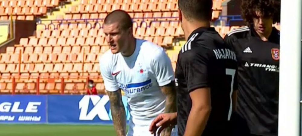 Ondrasek, ultimul meci în tricoul lui FCSB?! Atacantul înlocuit la pauza meciului cu Karagandy