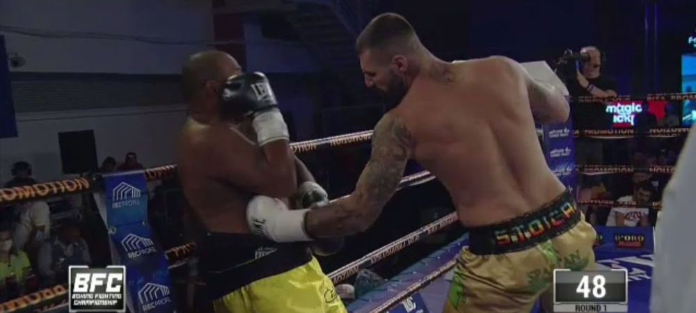 Transformarea lui Bogdan Stoica! Cum s-a încheiat primul meci din box al practicantului de kickboxing