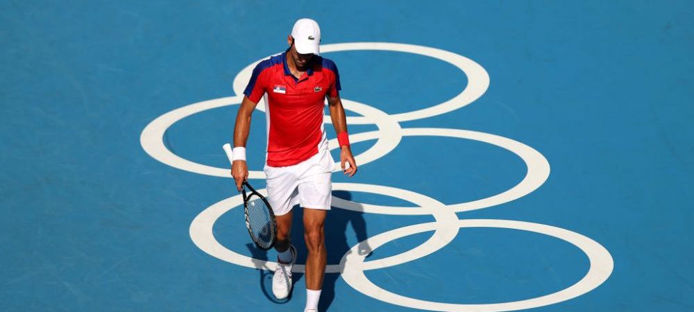 <span style="color:#f00;">Aur? Nici măcar bronz! </span>Final de coșmar pentru Novak Djokovic la Jocurile Olimpice din Japonia
