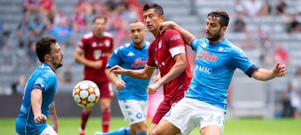 <span style="color:#f00;">VIDEO | Bayern, umilită de Napoli într-o partidă amicală!</span> Căt s-a terminat meciul de pe Allianz Arena