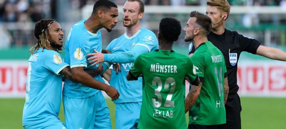 Situație nemaivăzută în Germania! Wolfsburg, eliminată din Cupă de o echipă de liga a patra, deși a câștigat pe teren
