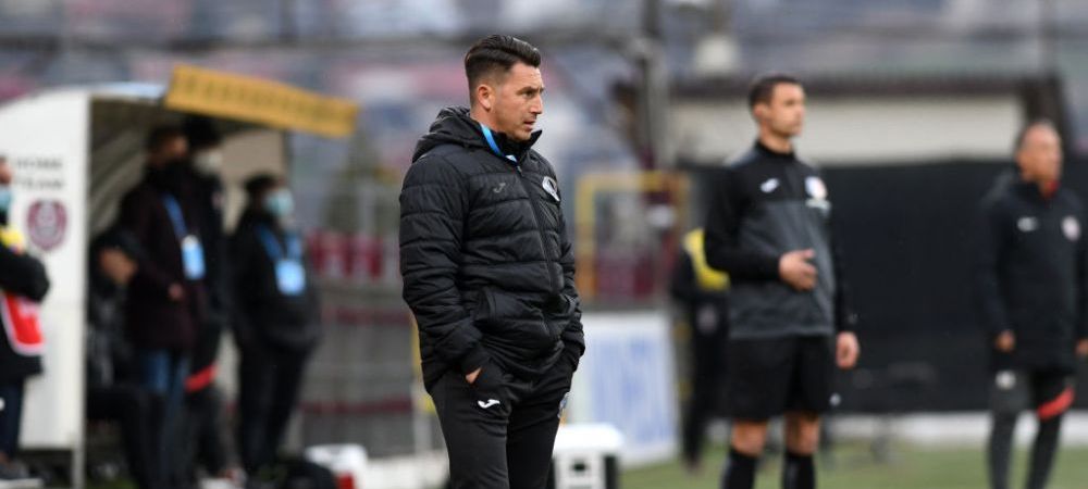 Ce decizie a luat Poenaru după egalul cu Chindia. Antrenorul a dezvăluit care e viitorul său la echipă