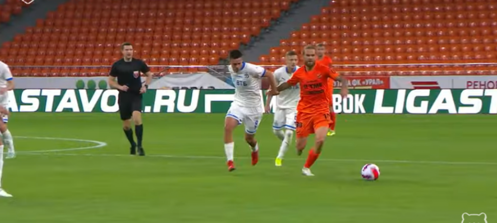 <span style="color:#f00;">VIDEO</span> | Contraperformanța lui Bicfalvi. A fost eliminat după ce a primit două cartonașe galbene în mai puțin de 120 de secunde