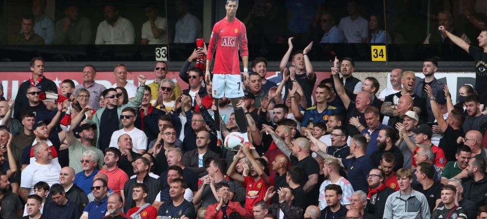 Cristiano Ronaldo, "prezent" pe Old Trafford la primul meci după transfer. Gestul impresionat făcut de fani FOTO