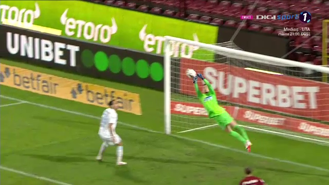 Înger într-o etapă, demon în alta! Gafe mari ale lui Vlad în meciul cu CFR Cluj
