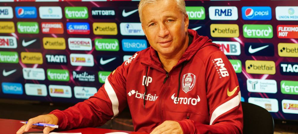Dan Petrescu a fost prezentat oficial la CFR Cluj. Mesajul campioanei despre staff-ul "Bursucului" 