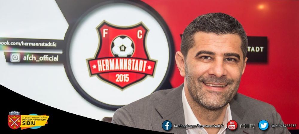 Dani Coman rămâne președinte la FC Hermannstadt. Anunțul oficial făcut de clubul din Sibiu după oferta de la CFR 