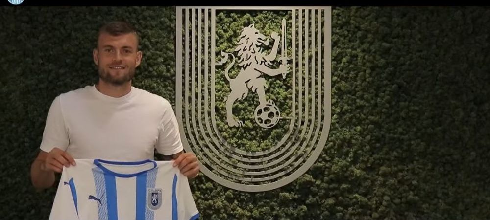 Alex Crețu, prezentat oficial la Universitatea Craiova! Care sunt detaliile contractului 