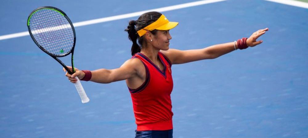 Emma Răducanu, dialog în română cu unul dintre fanii prezenți în tribune la US Open