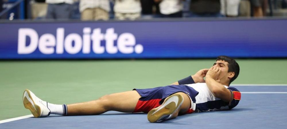 Revelația spaniolilor, Carlos Alcaraz l-a învins la doar 18 ani pe Tsitsipas la US Open: ”Nu am văzut pe nimeni să lovească atât de puternic!” 