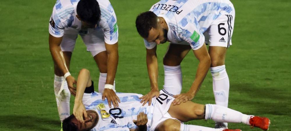 Mesajul lui Adrian Martinez, după faultul teribil asupra lui Messi. Jucătorul din Venezuela, distrus de presa argentiniană