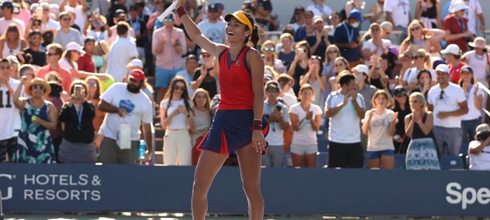 Din altă lume! Emma Răducanu, performanță extraterestră la US Open: a distrus o adversară cu 6 ani mai experimentată, 6-0, 6-1! 