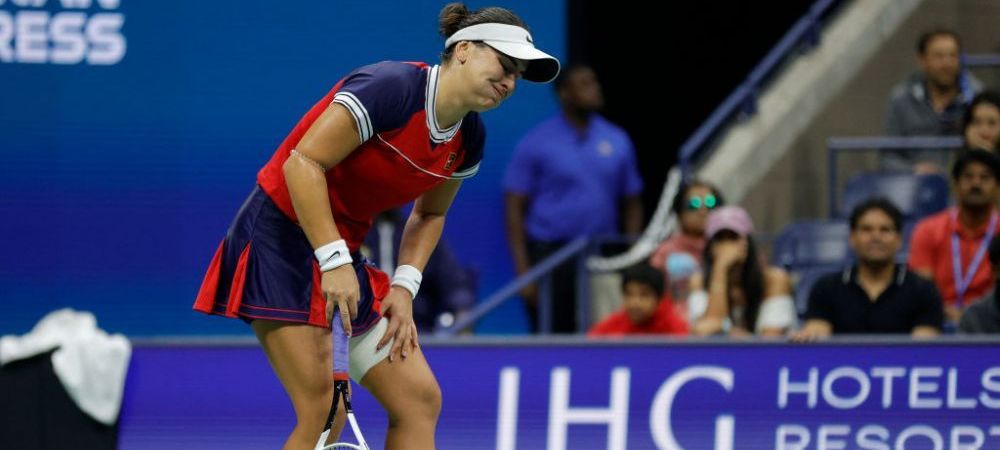 Bianca Andreescu, out de la US Open după un meci de trei ore și jumătate, încheiat la ora 2 noaptea: cădere în gol în clasamentul WTA