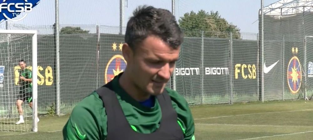 <span style="color:#f00;">VIDEO |</span> Budescu a efectuat primul antrenament alături de FCSB