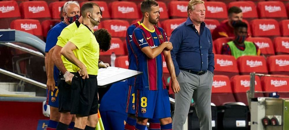 Răspunsul lui Koeman pentru Pjanic după atacurile jucătorului la adresa lui: ”Alți jucători sunt mai buni decât el!”