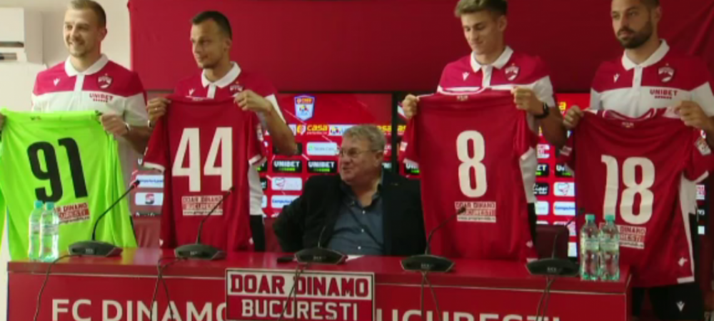 Patru pentru Dario! Dinamo și-a prezentat noile achiziții 