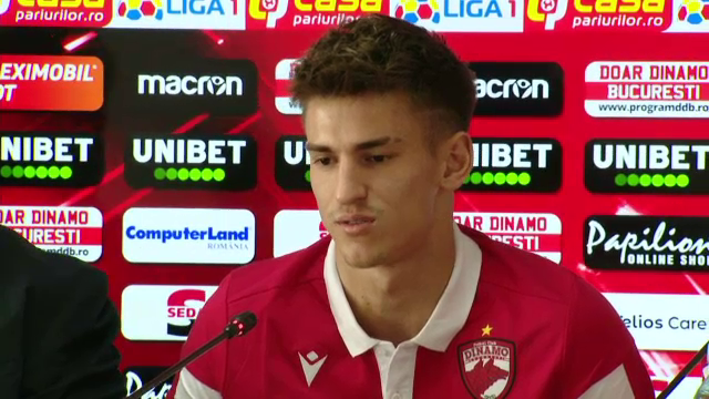 Cătălin Itu, promisiune pentru fanii lui Dinamo la conferința de presă: „Acesta este obiectivul meu”