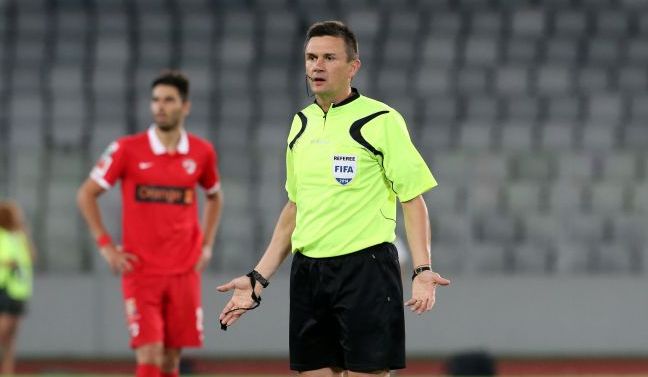Balaj, dorit la Cluj! Ca arbitru a fost acuzat de Porumboiu că i-a avantajat pe ardeleni