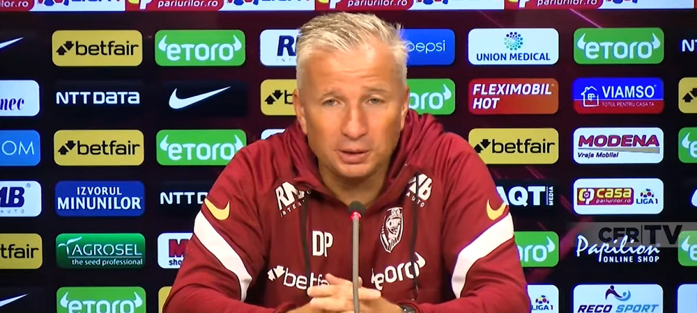 <span style="color:#f00;">VIDEO | </span>Abia a venit la CFR și are deja probleme! Dan Petrescu: ”Am ieșit în pierdere”