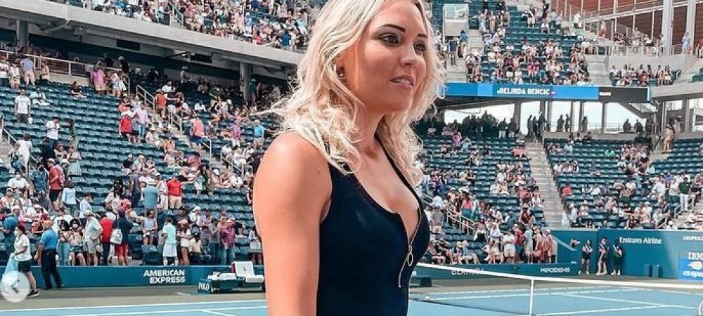Privirea la minge, nu în tribune! Iubita sud-africanului Lloyd Harris, Biance Van Zyl a „întrerupt” partida la US Open: toți au fost cu ochii pe ea 