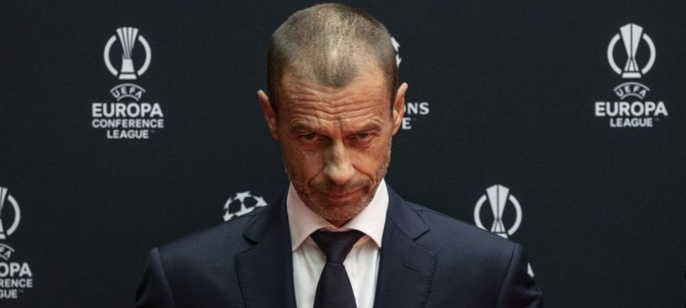 Aleksander Ceferin își continuă atacurile la adresa cluburilor fondatoare ale SuperLigii: „Nu m-ar deranja dacă s-ar retrage”