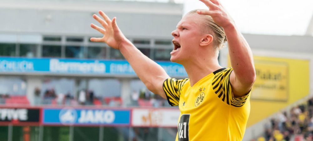 E cotat la 130 milioane de euro și face toți banii! Haaland, "dublă" pentru Borussia Dortmund 