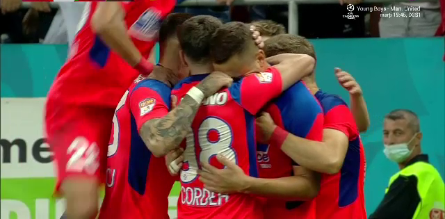 FCSB a făcut instrucție cu Dinamo, 6-0! „Câinii” au căzut după eliminarea gratuită a lui Steliano Filip