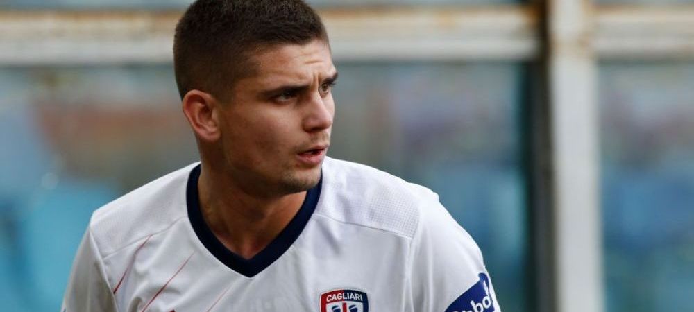 A răbufnit la națională, și-a cerut scuze, iar acum se simte în largul lui la Cagliari. Răzvan Marin, pasă de gol