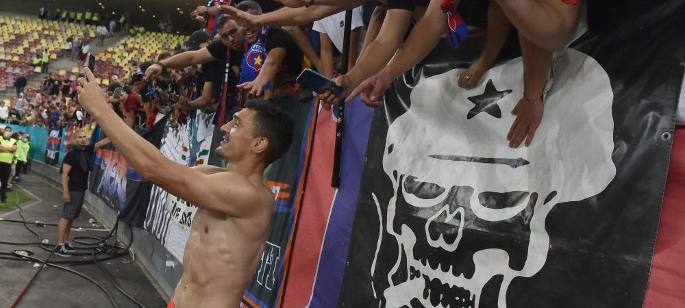 "E un sentiment după care tânjeam". Claudiu Keșeru, mesaj de mulțumire pentru primirea făcută de suporterii FCSB-ului