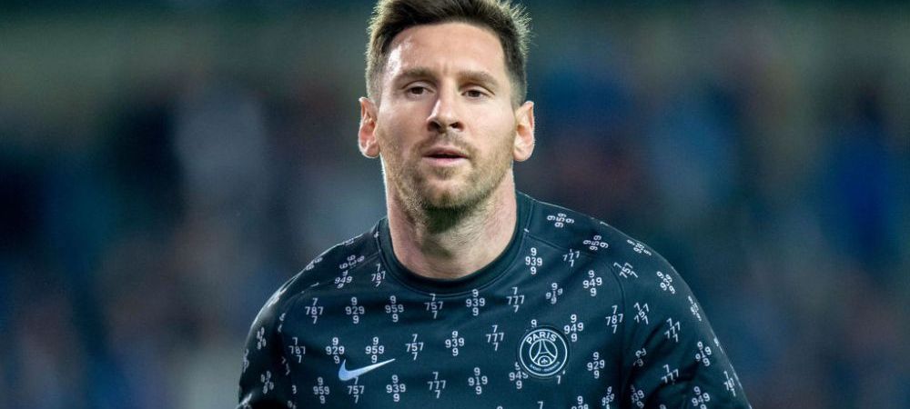 Imaginea serii vine din Liga Campionilor! Un fan a venit cu un mesaj pentru Messi și a devenit viral pe internet