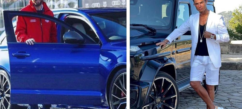 Messi și Ronaldo se bat și în mașini de lux! <span style="color:#f00;">Dar cei doi sunt mici copii pe lângă Ion Țiriac</span>