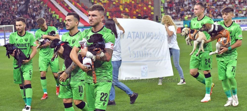Gestul superb făcut de dinamoviști la meciul cu FCSB a ajuns în presa internațională