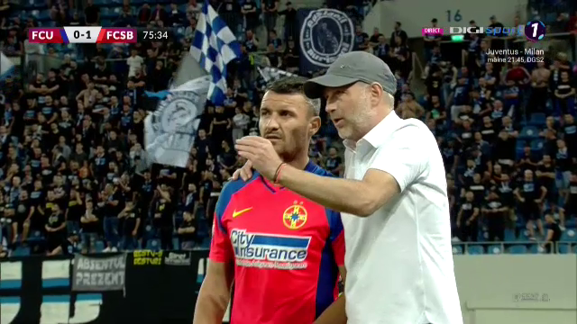 Constantin Budescu a debutat pentru FCSB. Mijlocașul a intrat pe teren în meciul cu FCU Craiova 