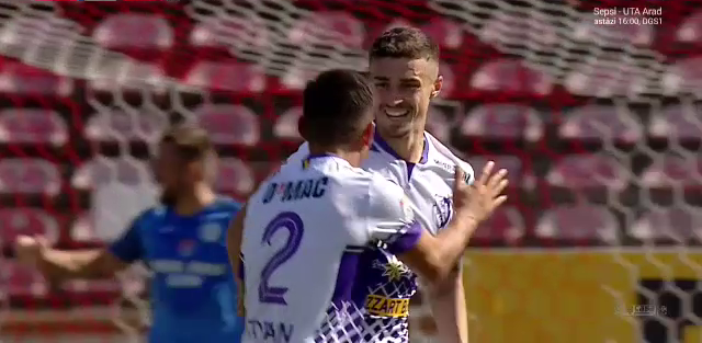 Academica Clinceni - FC Argeș 0-1 | Argeșenii dau lovitura pe final după ce Cristi Dumitru și-a amețit adversarii
