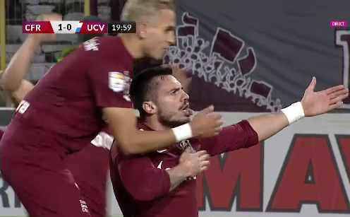 CFR Cluj - Universitatea Craiova 1-0 | Burcă îi aduce prima victorie lui Petrescu de la revenirea în Gruia 