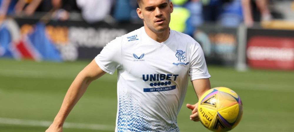 Rangers s-a impus pe terenul lui Dundee! Ianis Hagi, înlocuit în repriza secundă