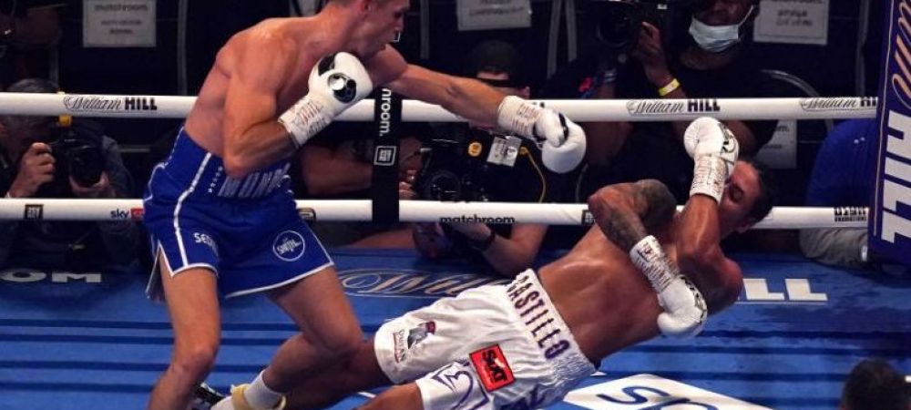Imagini șocante pe ringul de box! Un boxer a intrat în convulsii după un K.O. devastator: ce s-a întâmplat cu sportivul