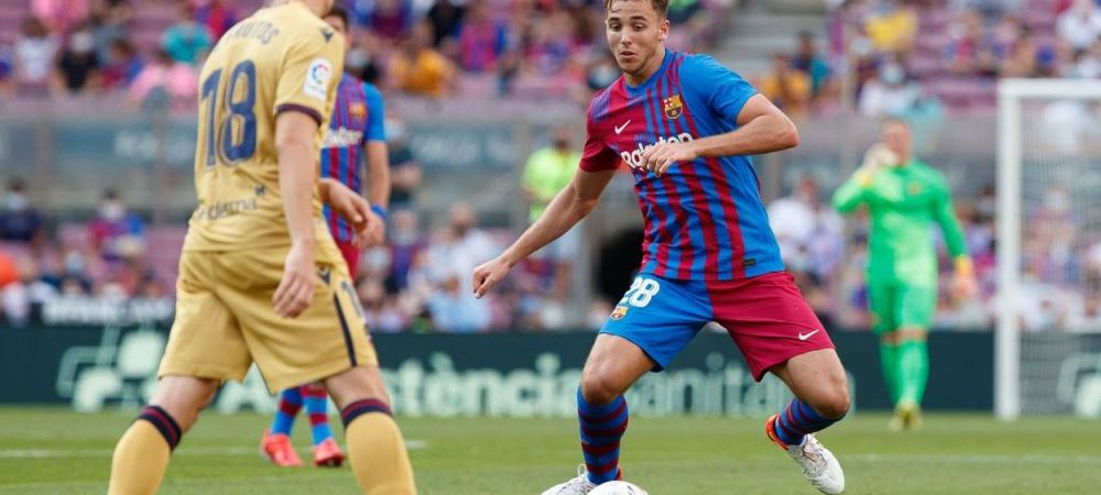 Ce jucător de la Barcelona a fost chemat de Luis Enrique la națională la doar 17 ani