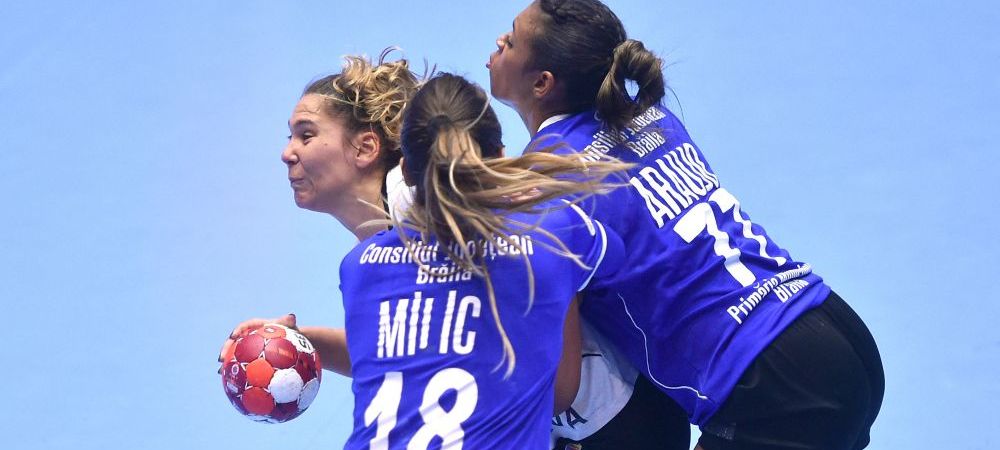 Brăila, lider. Cum arată clasamentul Ligii Naționale de handbal feminin după Vâlcea - CSM București 31-30