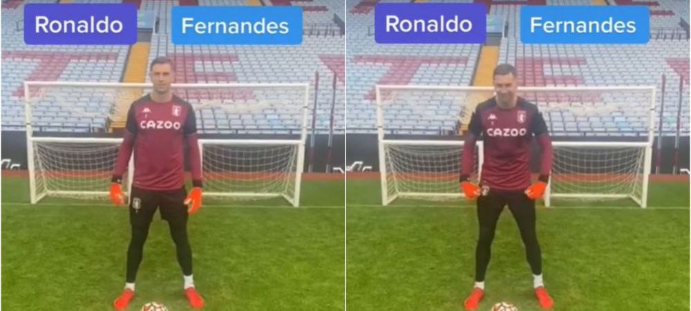 Portarul lui Aston Villa nu renunță! Cum a apărut la doar câteva zile după ce l-a provocat pe Cristiano Ronaldo