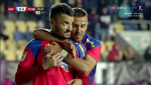 Chindia - FCSB 0-1 | S-au chinuit până la final! Budescu a înscris din penalty și a adus victoria în prelungiri! Aici tot ce s-a întâmplat