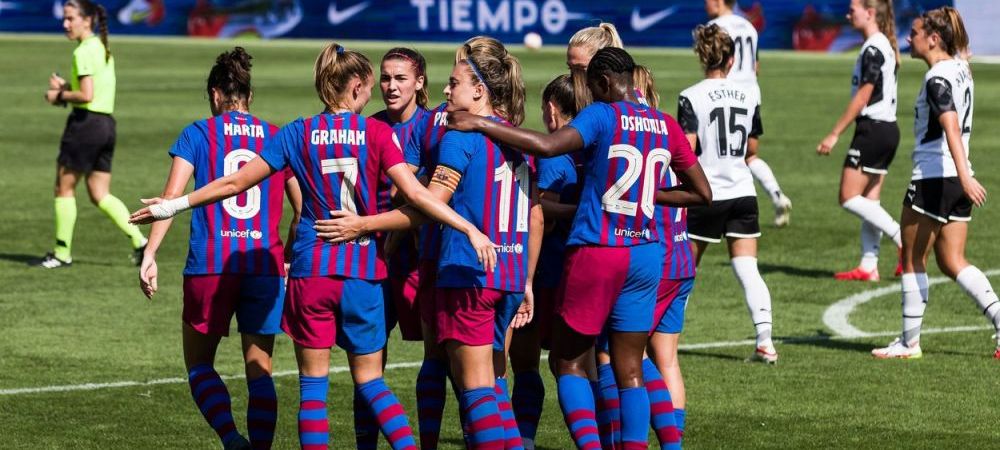 Barcelona, de neoprit: a câștigat cu 9-1 după ce a fost condusă până în minutul 30!