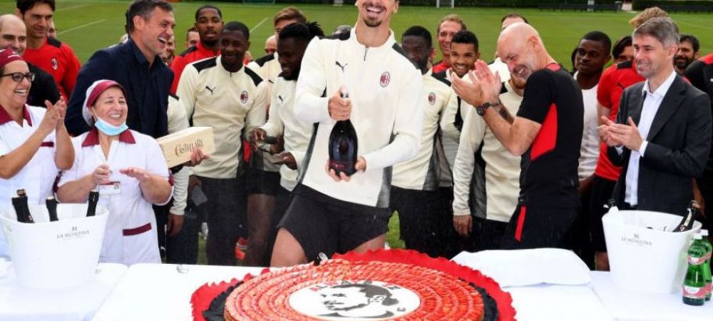 ZLATAN 40 | „Planeta orbitează în jurul lui Ibra” AC Milan și-a serbat starul! Cadoul inedit oferit de Maldini