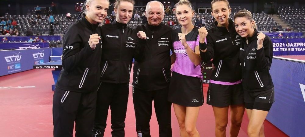 Echipa feminină de tenis de masă a României, vicecampioană europeană. Anunțul trist făcut de Daniela Dodean după finală 