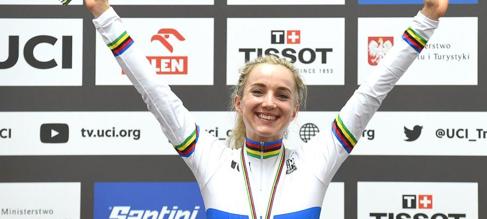 O ciclistă britanică a câștigat argintul la Tokyo, în timp ce era însărcinată!