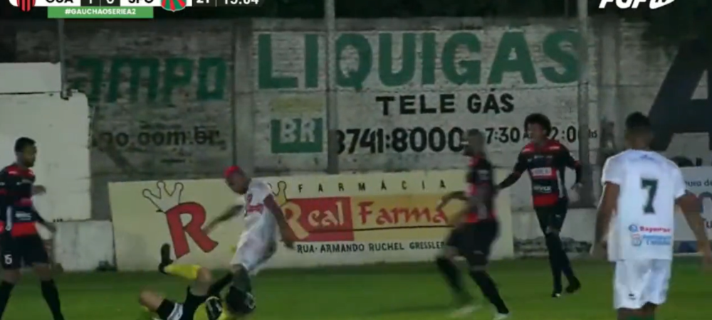 Fotbalistul brazilian, acuzat pentru tentativă de omor după ce l-a lovit pe arbitru în cap cu piciorul și l-a lăsat inconștient