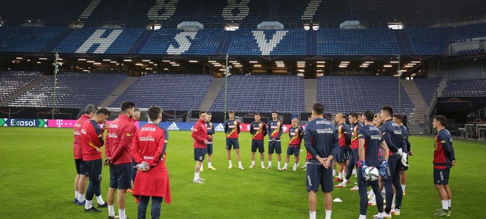 Primul "11" al României contra Germaniei. Cu cine a jucat Rădoi la Hamburg