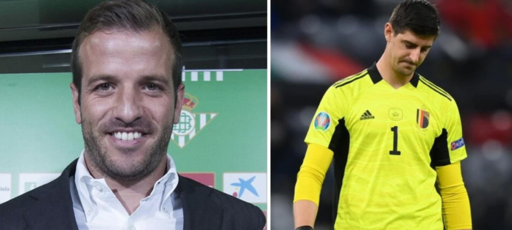 Van der Vaart l-a "distrus" pe Courtois: "Doar se vaită! El stă pe teren. De unde atâta epuizare?" 