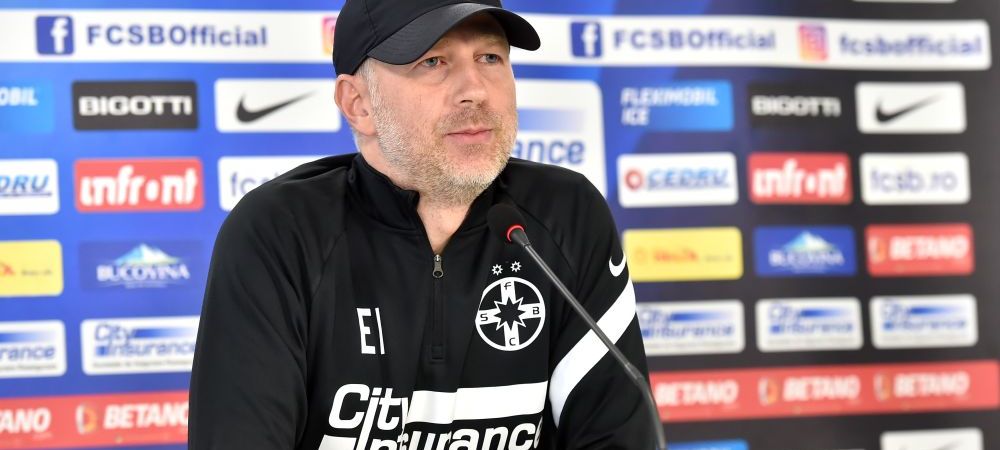 Reacția antrenorului chemat să ajute FCSB-ul cât timp Iordănescu se află în carantină: „Mă duc până revin titularii” 