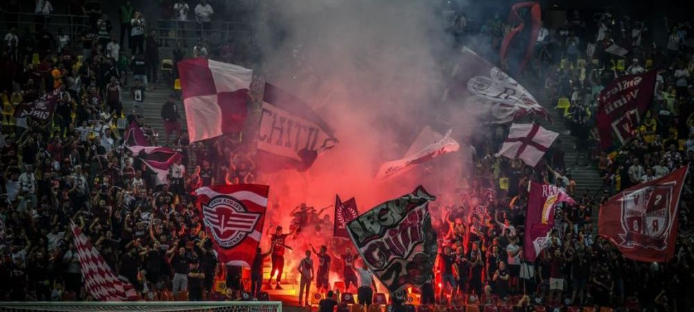 Lovitură colosală primită de rapidiști! Anunțul făcut de suporteri înaintea duelului cu CFR Cluj